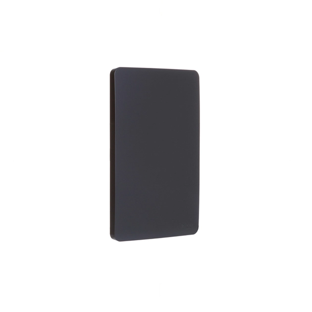 Placa Cega 4x2 Stellar Black Orion