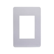 Placa Para 3 Módulos 4x2 Gamma Silver Orion
