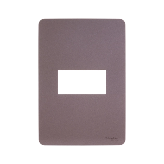 Placa Para 1 Modulo 4x2 Planet Brown Orion