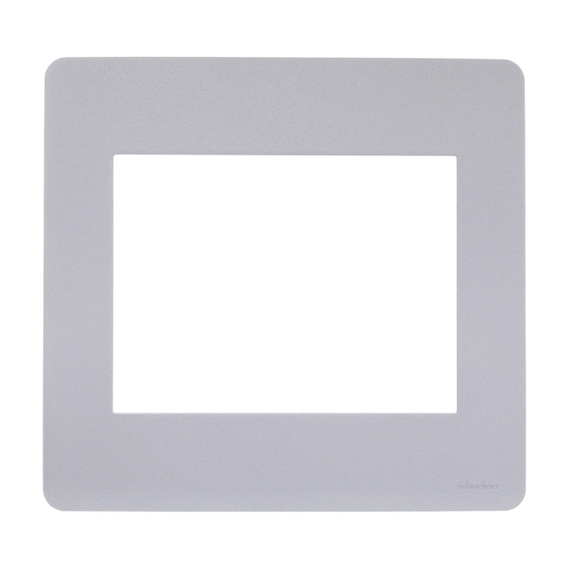 Placa Para 6 Modulo 4x4 Gamma Silver Orion