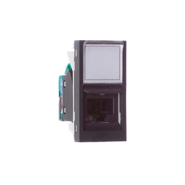 Modulo Tomada De Rede Rj45 Grafite Orion
