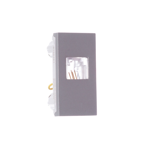 Modulo Tomada Para Telefone Rj11 4 Fios Aluminio Orion