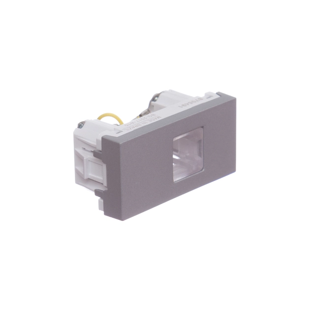 Modulo Tomada Para Telefone Rj11 4 Fios Aluminio Orion