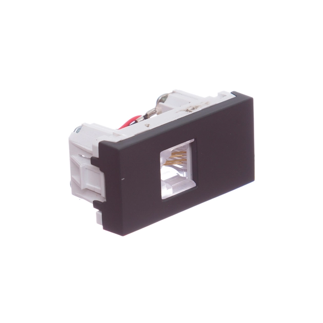 Modulo Tomada Para Telefone Rj11 4 Fios Grafite Orion