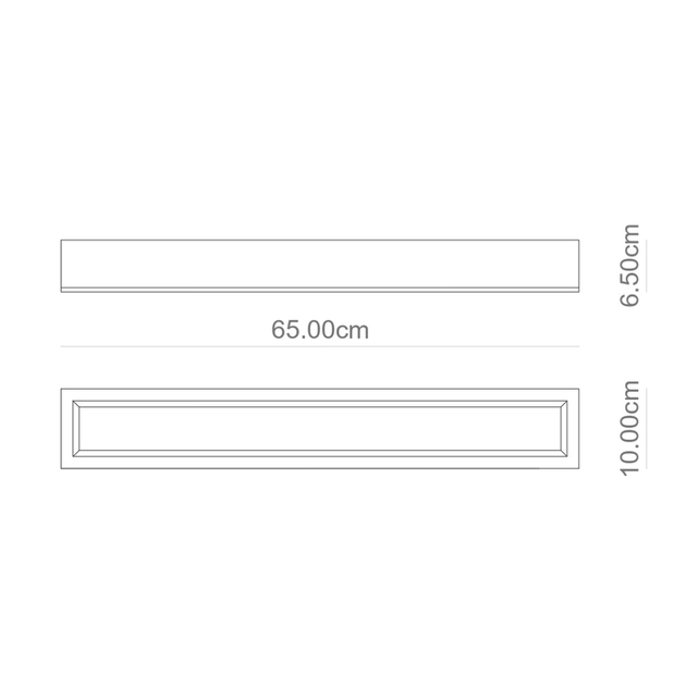 Plafon Led Sobrepor Aluminio Branco 18w 6500k Londres