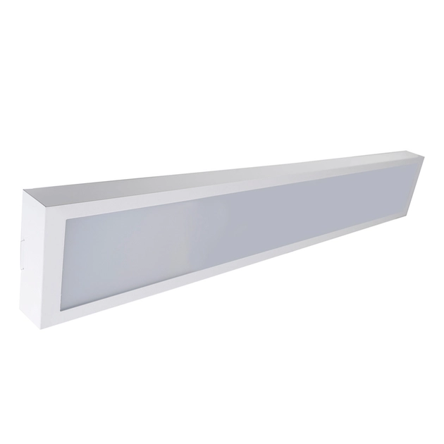 Plafon Led De Sobrepor Aluminio Branco 54w 6500k Londres