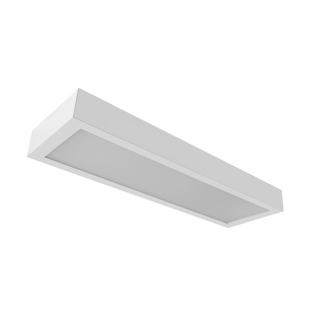 Plafon Led De Sobrepor Aluminio Branco 27w 6500k Londres
