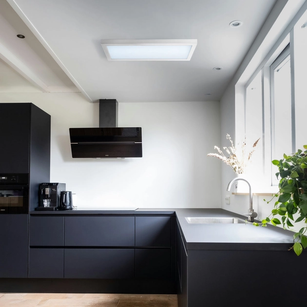 Plafon Led De Sobrepor Aluminio Branco 27w 6500k Londres