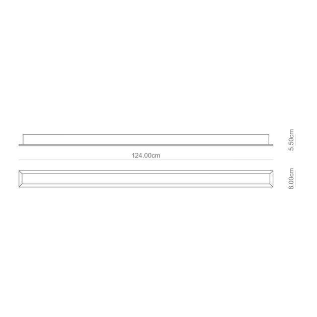 Plafon Led Embutir Branco 36w 3000k Sevilha