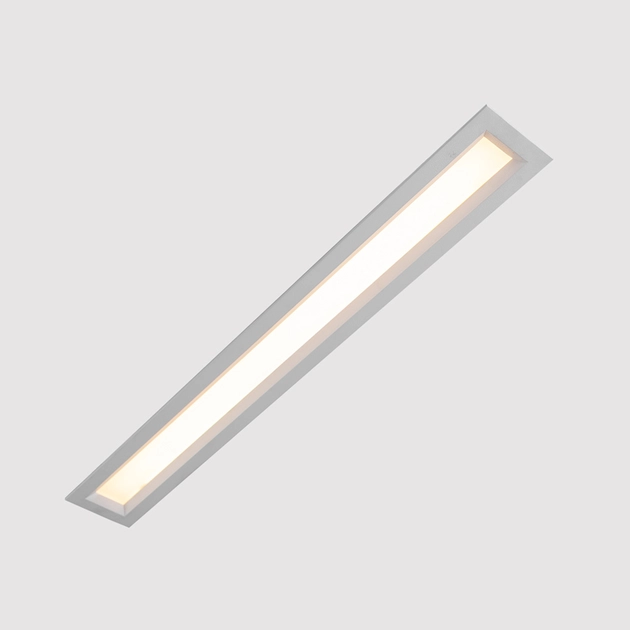 Plafon Led Embutir Aluminio Branco 3000k 18w Sevilha