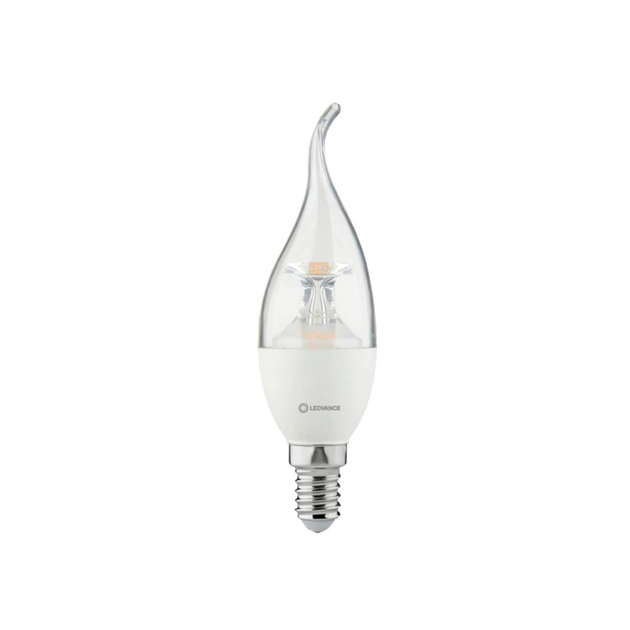Kit 5 Lâmpadas Led Vela Chama E14 3w 2700k