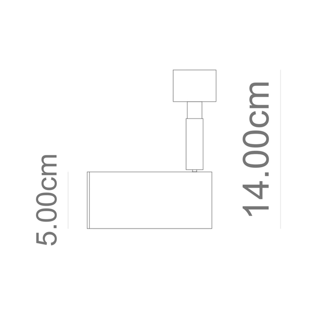 Spot Para Trilho Madeira Metal Castanho Point