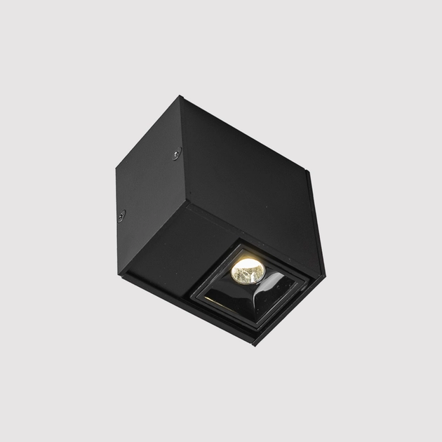 Plafon Led De Sobrepor Aluminio Preto 3w 34 4000k Picco