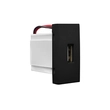 Módulo Tomada Usb Preto 2a Inova Pro Class