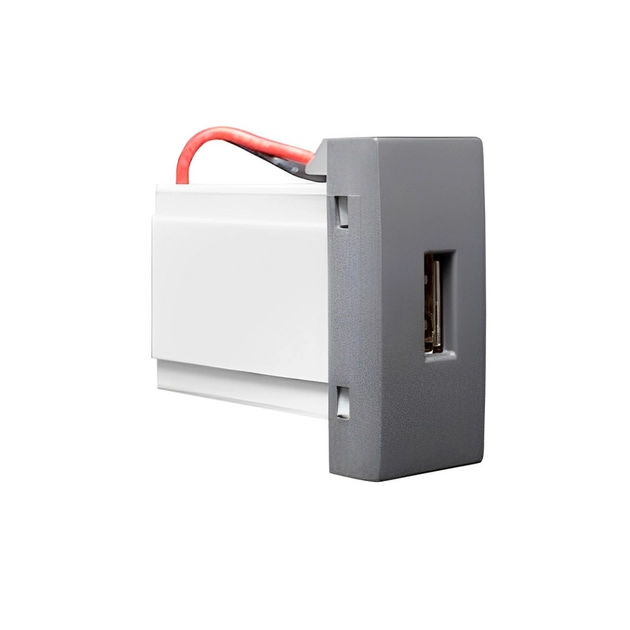 Modulo Tomada Usb Grafite 2a Inova Pro Class