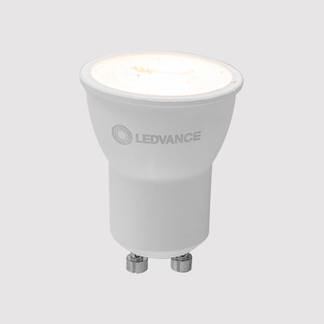 Lampada Mini Dicroica Led Ip20 3.5w 2700k 300lm Branco