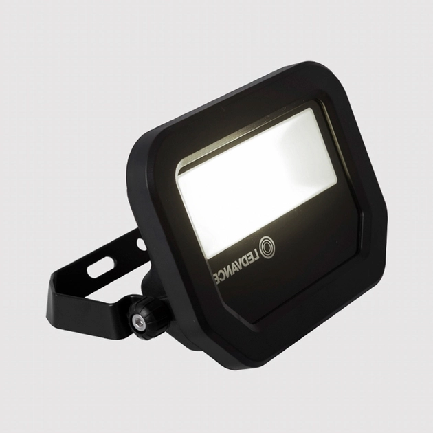 Projetor Led Aluminio Preto 30w Ip65 100 5000k
