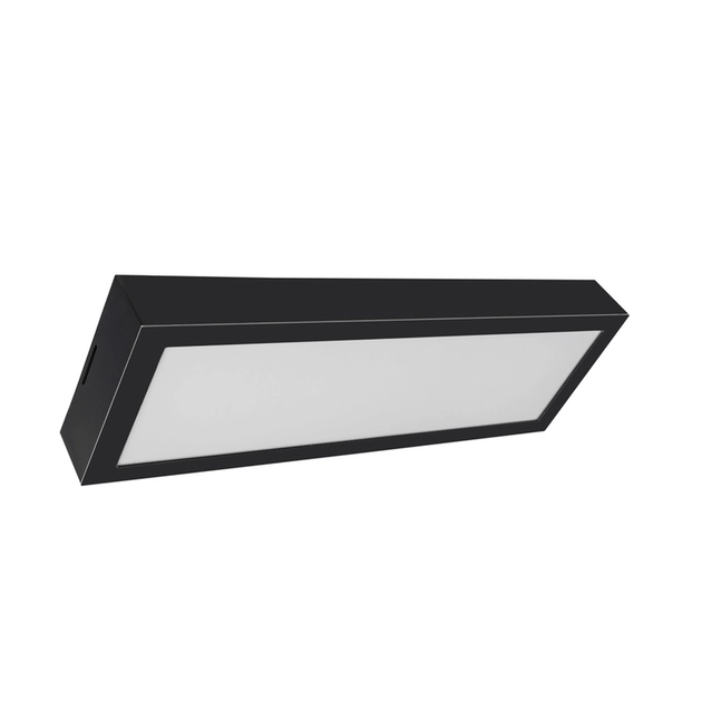 Plafon Led De Sobrepor Preto 27w 3000k Valencia