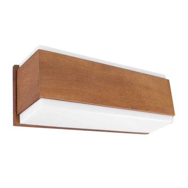 Arandela Madeira Imbuia 35x9cm Clean
