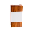 Arandela Madeira Imbuia 15x9cm Clean
