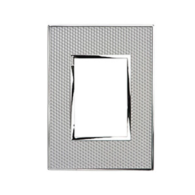 Placa 4x2 3 Modulos Plastico Prata Arteor