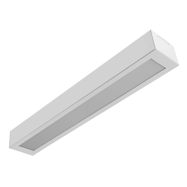 Plafon Led Sobrepor Aluminio Branco 18w Valencia