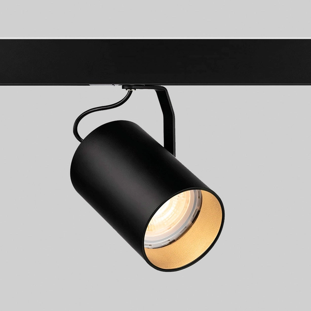 Spot Para Trilho Aluminio Preto Flow Trace