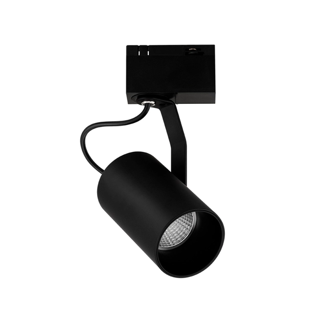 Spot Para Trilho Preto Aluminio Trace