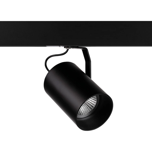 Spot Para Trilho Aluminio Flow Preto Trace