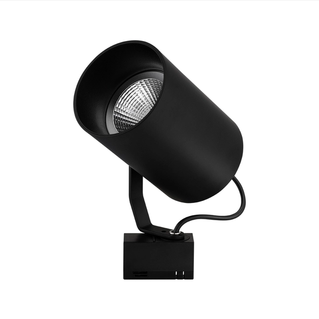 Spot Para Trilho Aluminio Flow Preto Trace