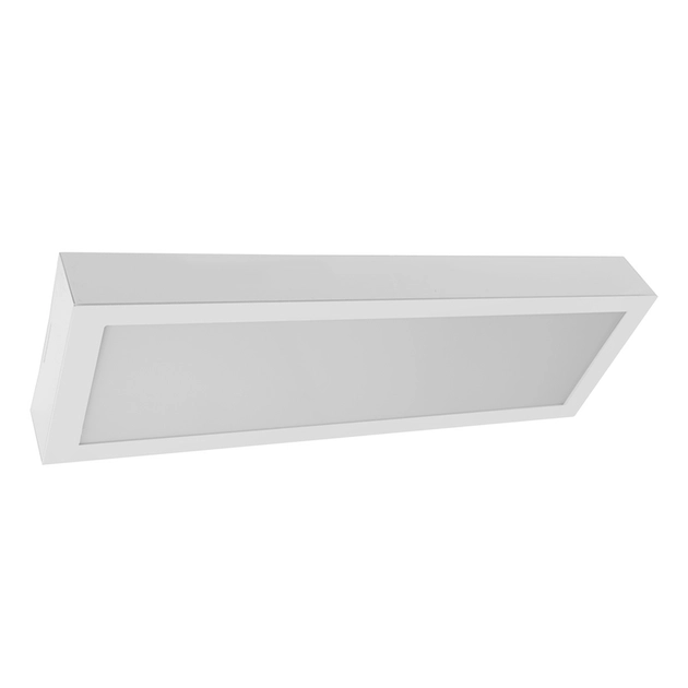 Plafon Led De Sobrepor Aluminio Branco 27w Valencia