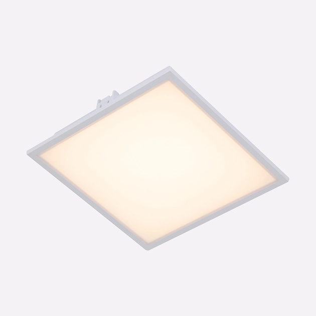 Plafon Led De Embutir Quadrado Branco 8w Edge