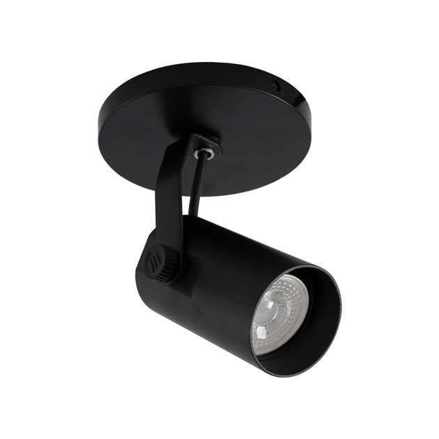 Spot Sobrepor Aluminio Com Canopla 6cm Flow
