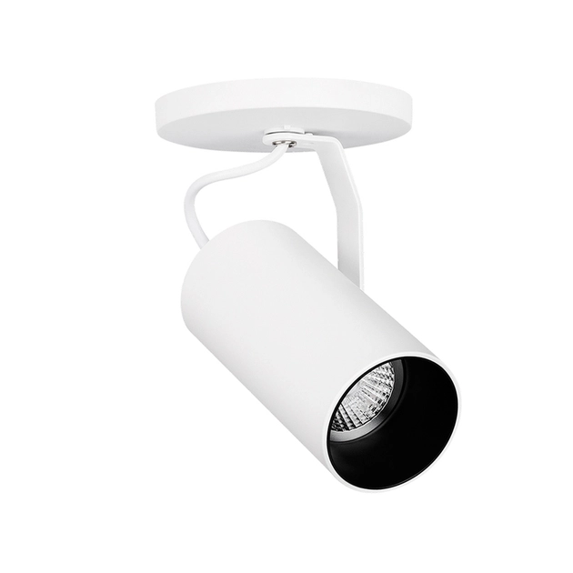 Spot Sobrepor Aluminio Com Canopla Par20 Flow