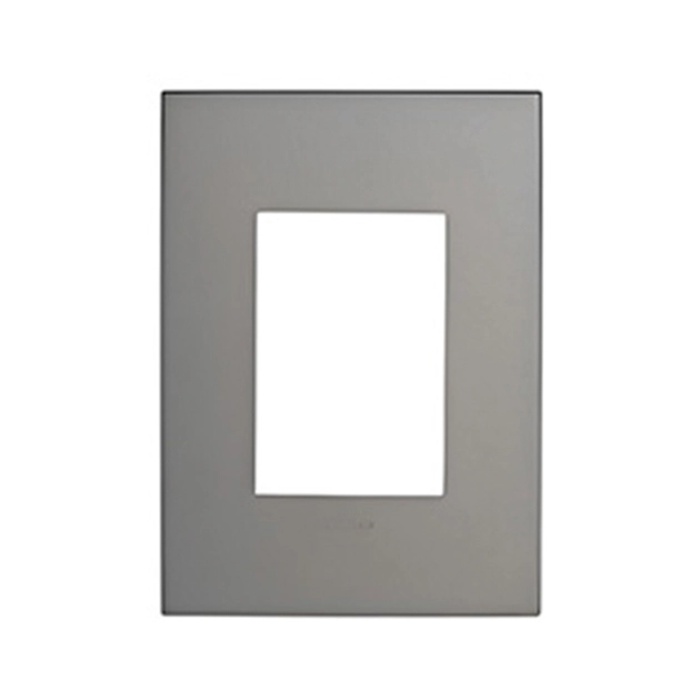 Placa 4x2 3 Postos Quadrados Magnesio Arteor