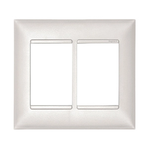 Placa 4x4 6 Postos Plastico Perola Pial Plus+