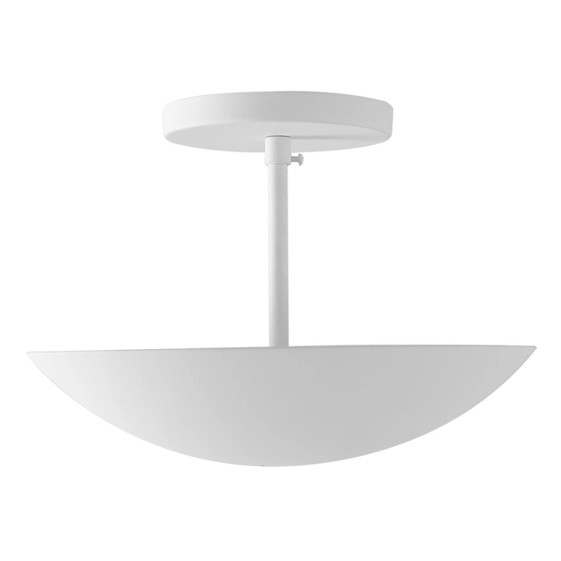 Plafon Led De Sobrepor Aluminio Branco 20w 3000k Indirect