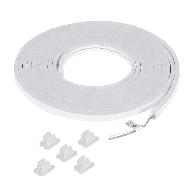 Fita De Led Neon 7w Por Metro 12v Irc80 Ip65 5 Metros