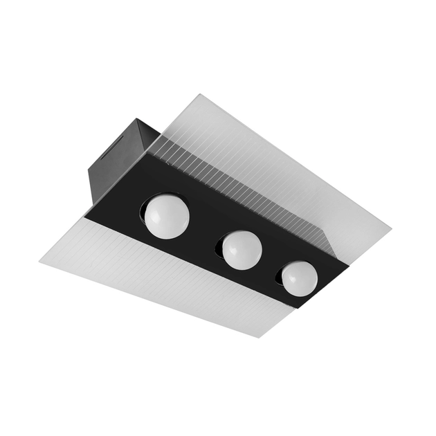 Plafon De Sobrepor Retangular Aluminio Monaco
