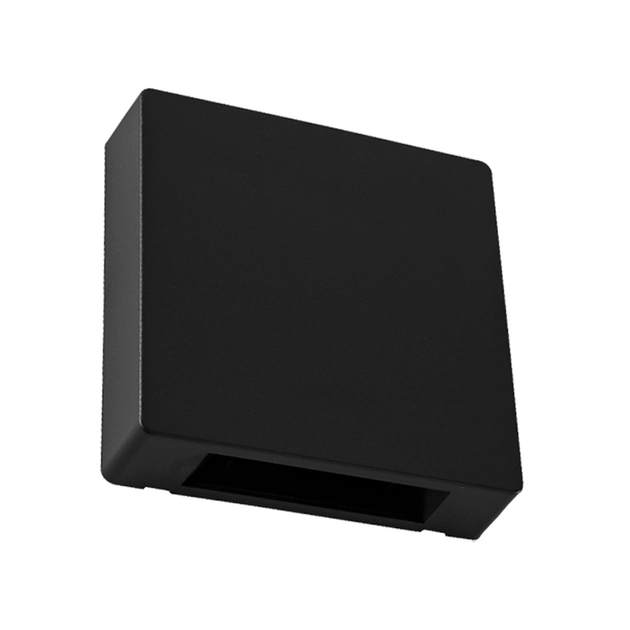 Arandela Led Abs 3w 3000k Ip65 Brick Slim
