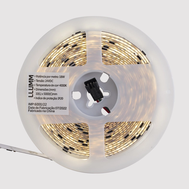 Fita De Led 18w Por Metro 24v 4000k 5m Fantasy