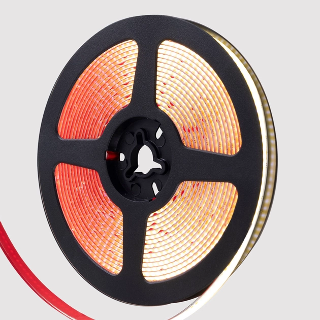 Fita De Led Cob 9w Por Metro 12v 4000k 5 Metros Value