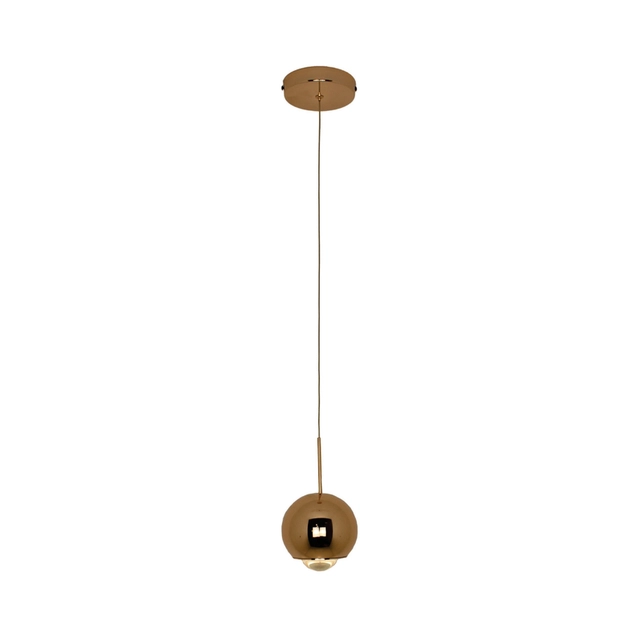 Pendente Led 5w 3000k 250lm Metal Dourado
