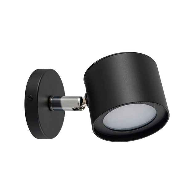 Arandela Led Aluminio Preto 5w 3000k Aurora