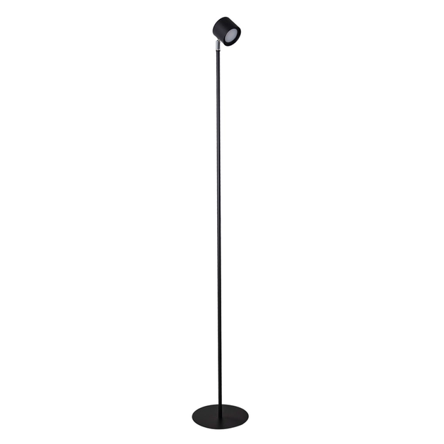 Luminaria De Piso Led Aluminio Preto 5w 3000k Aurora