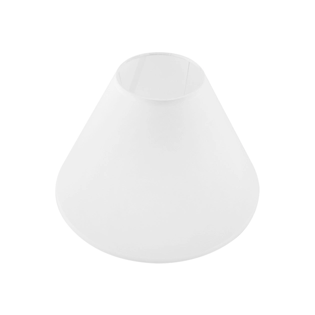 Cupula Para Abajur Tecido Branco