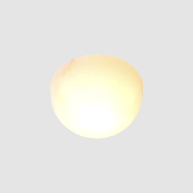 Plafon Led Sobrepor Metal Dourado Branco 3w 2700k Cora