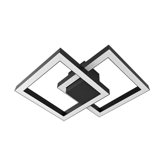 Plafon Led Sobrepor 50,4w 2661lm 3000k Fit Square