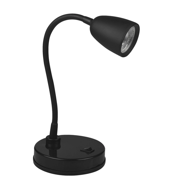 Kit 2 Luminárias De Mesa Led Abs 4w 3000k Focus