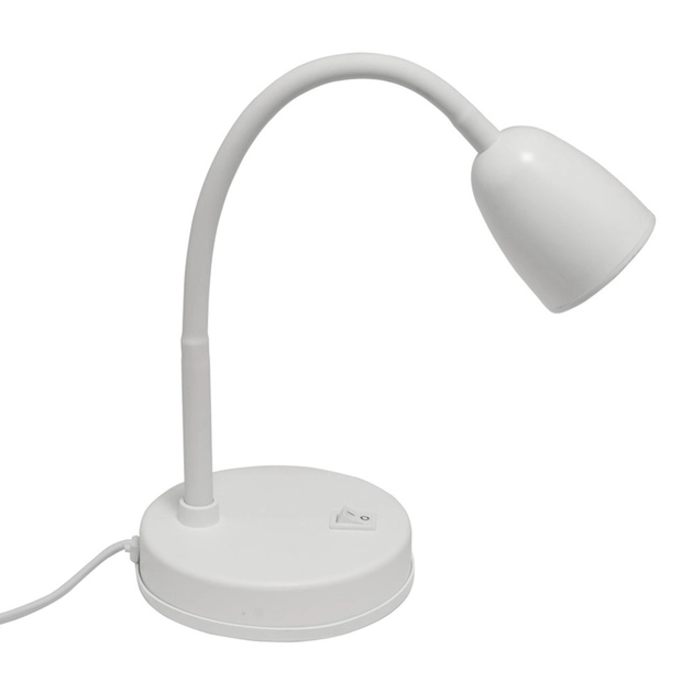 Kit 2 Luminárias De Mesa Led Abs 4w 3000k Focus